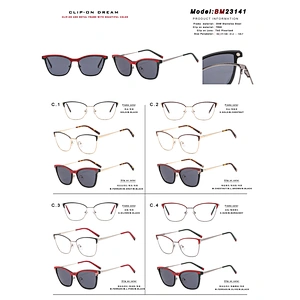High Quality Stylish metal Magnet Frame Sunglasses